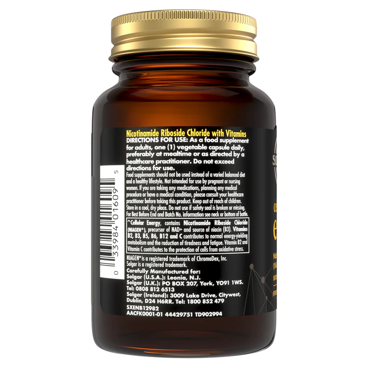 Solgar Solgar® Cellular Energy Vegetable Capsules - Pack of 28