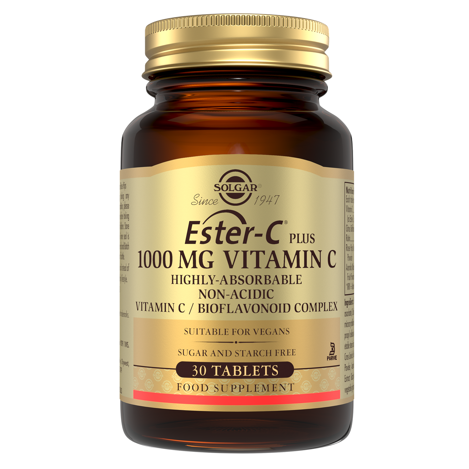 Solgar Ester-C Plus 1000 mg Vitamin C Tablets