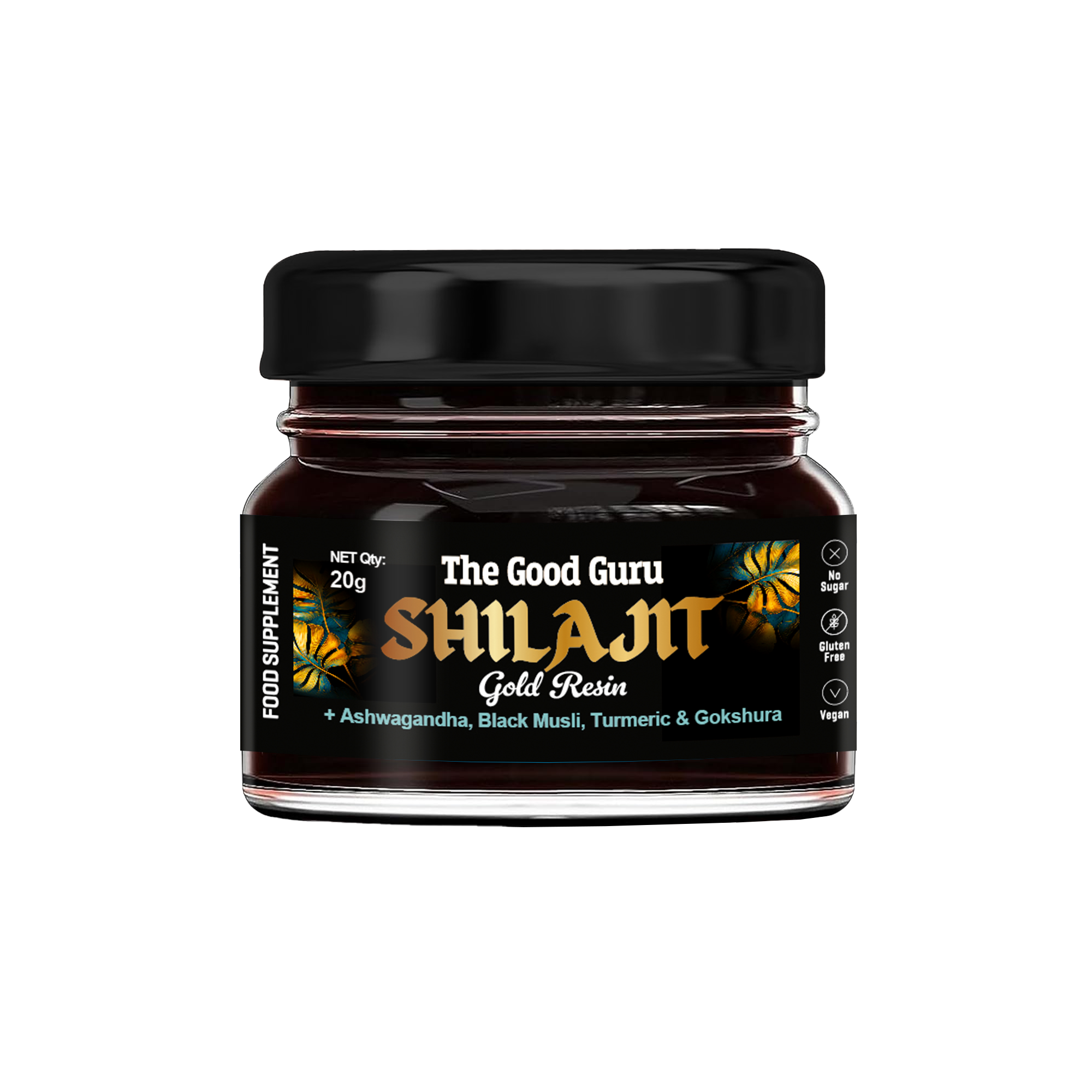 The Good Guru Gold Shilajit Resin - 20g