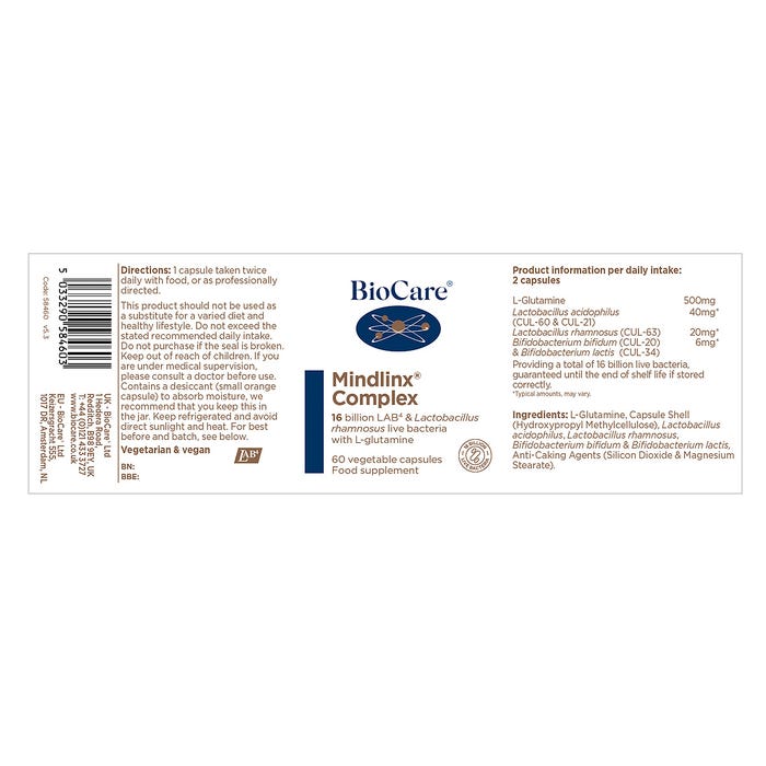 Biocare Mindlinx® Complex 60 Capsules