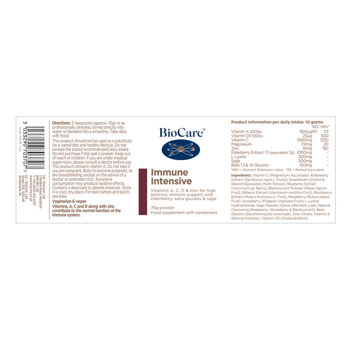 Biocare Immune Intensive 70g