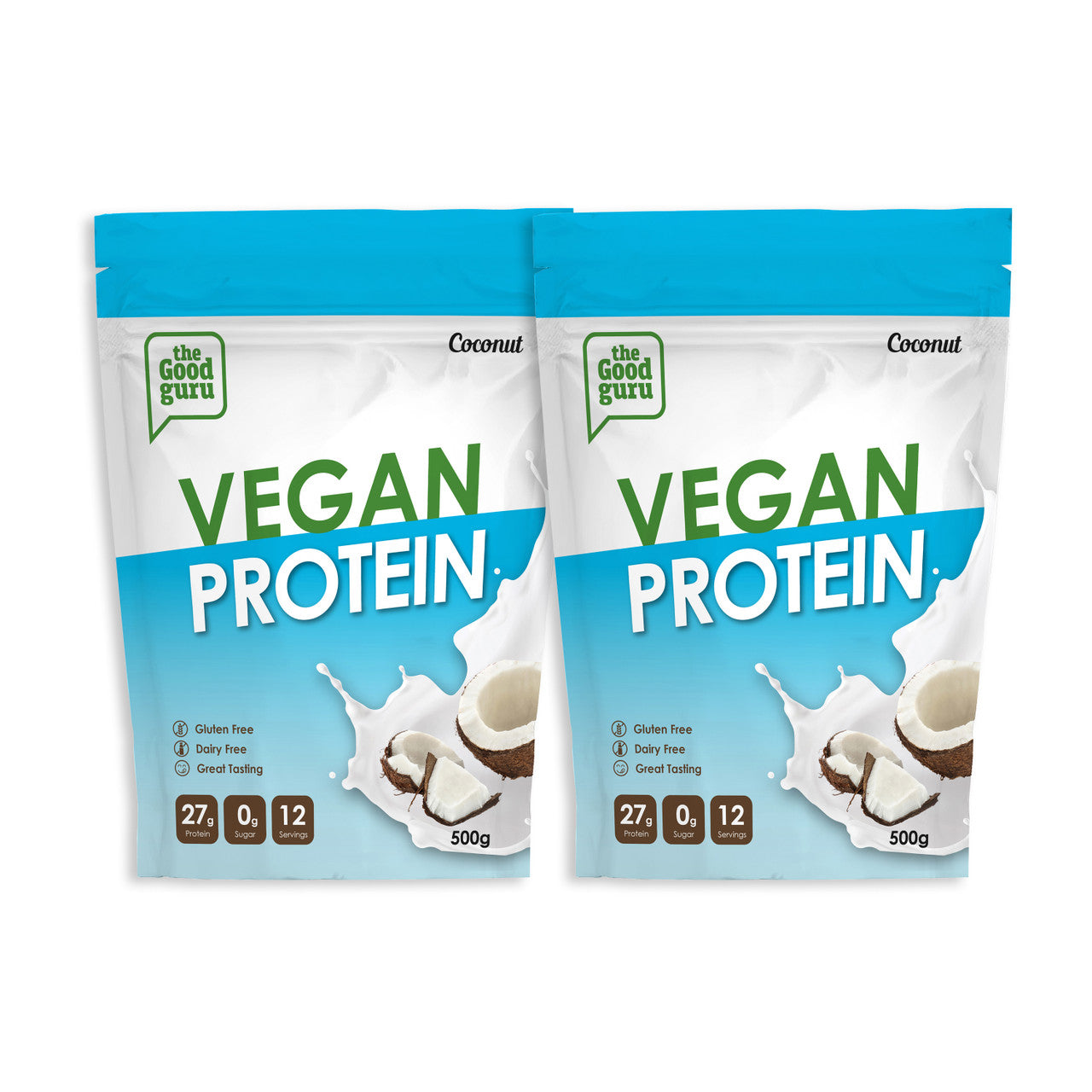 The Good Guru Vegan Protein Powder - Coconut