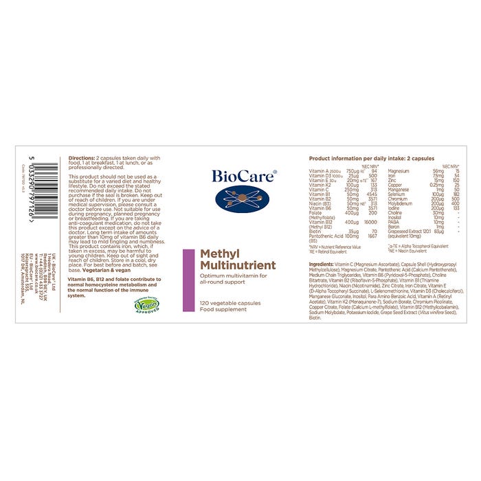 Biocare Methyl Multinutrient