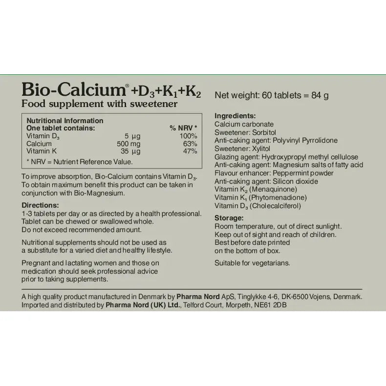 Pharma Nord Bio-Calcium+D3+K1+K2