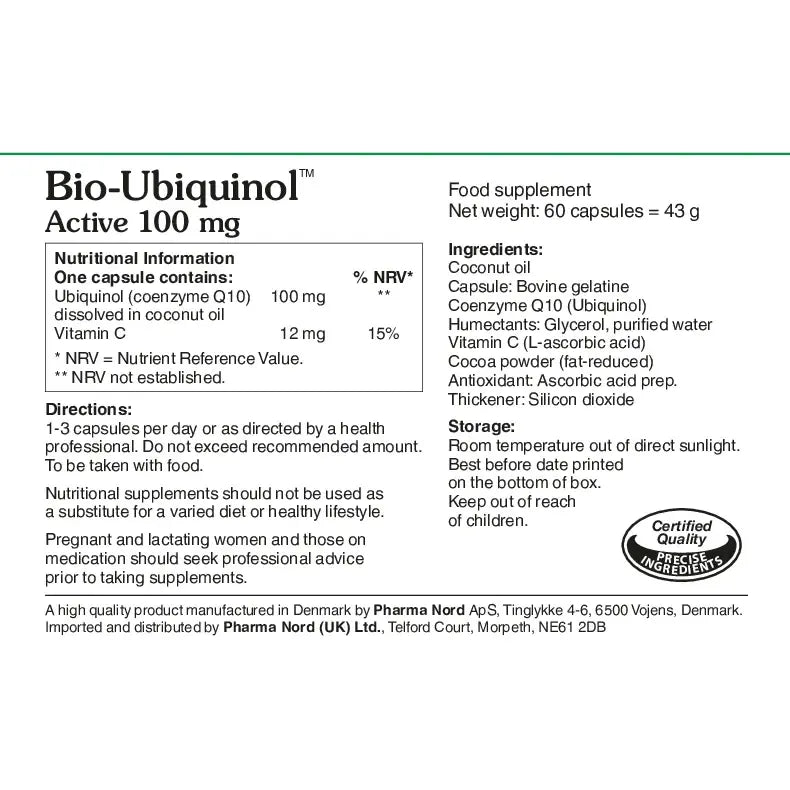 Pharma Nord Bio-Ubiquinol 100mg