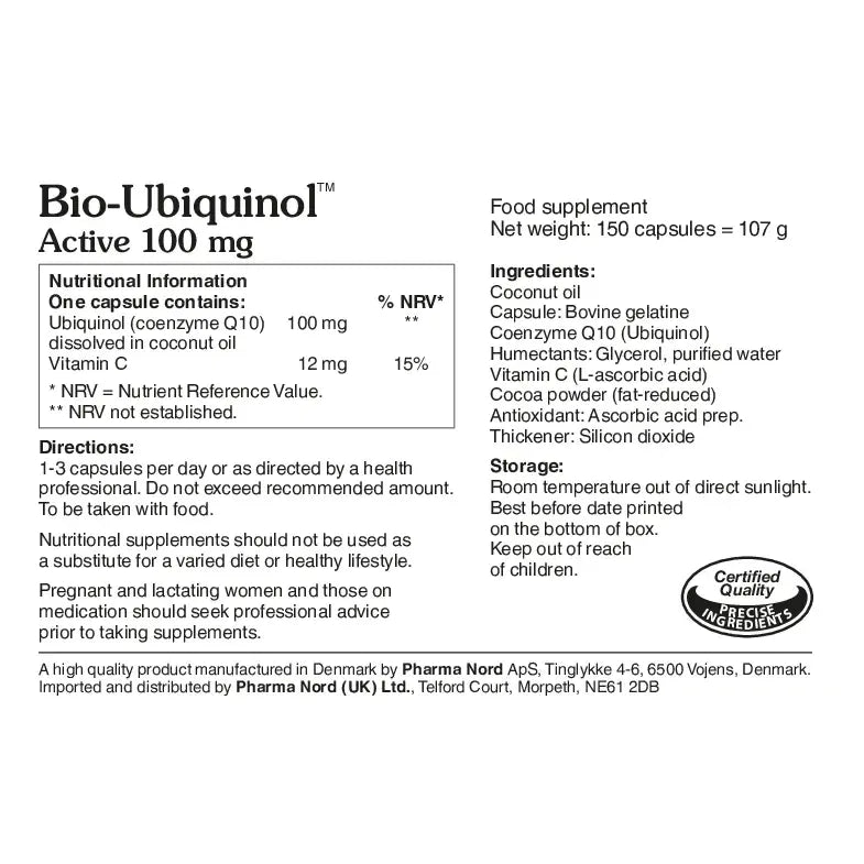 Pharma Nord Bio-Ubiquinol 100mg