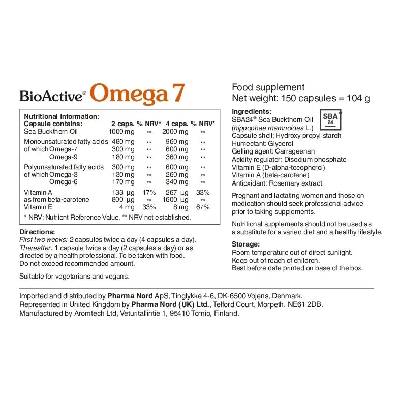 Pharma Nord Omega 7 SBA24