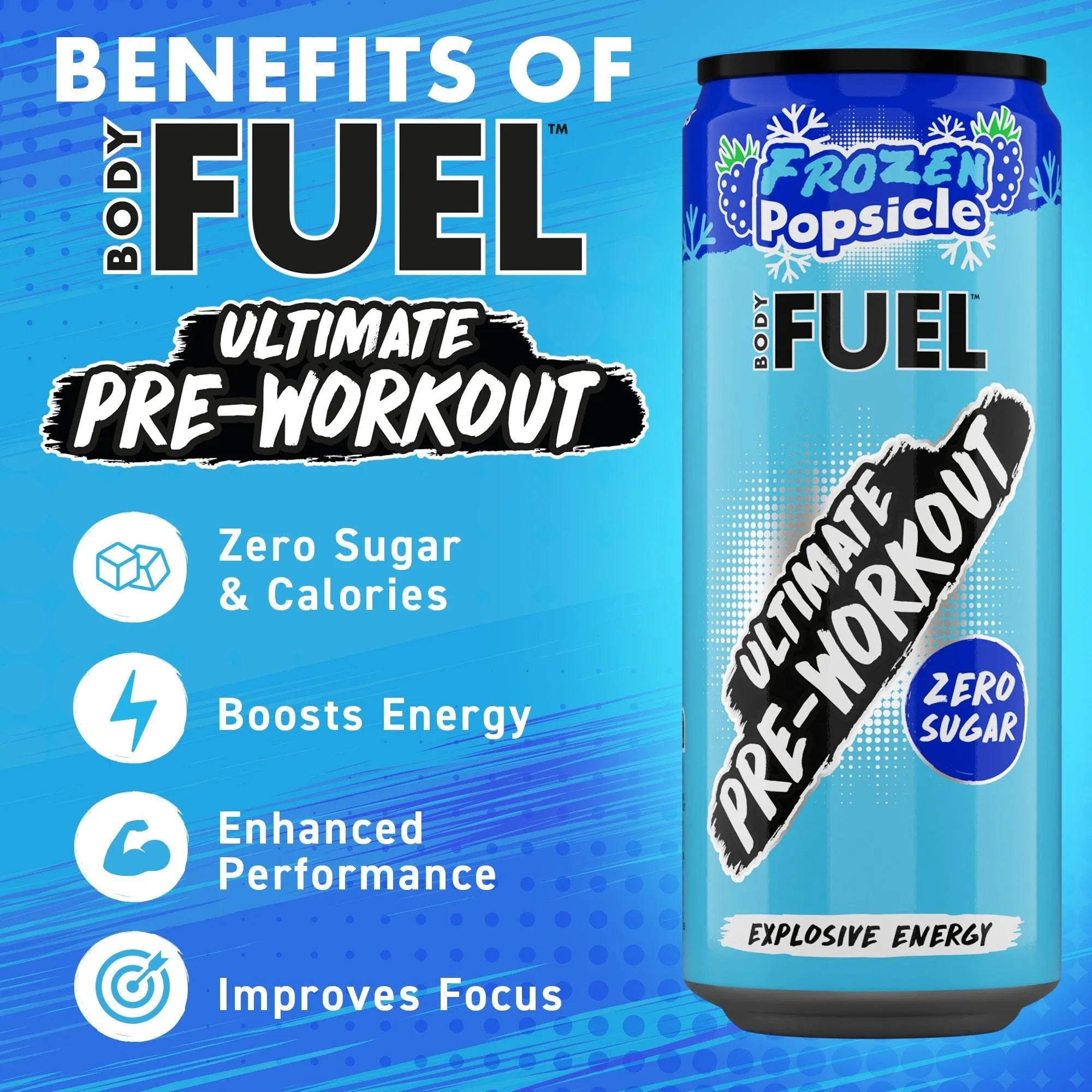 Applied Nutrition BODYFUEL™ Pre Workout Energy Drink 330ml