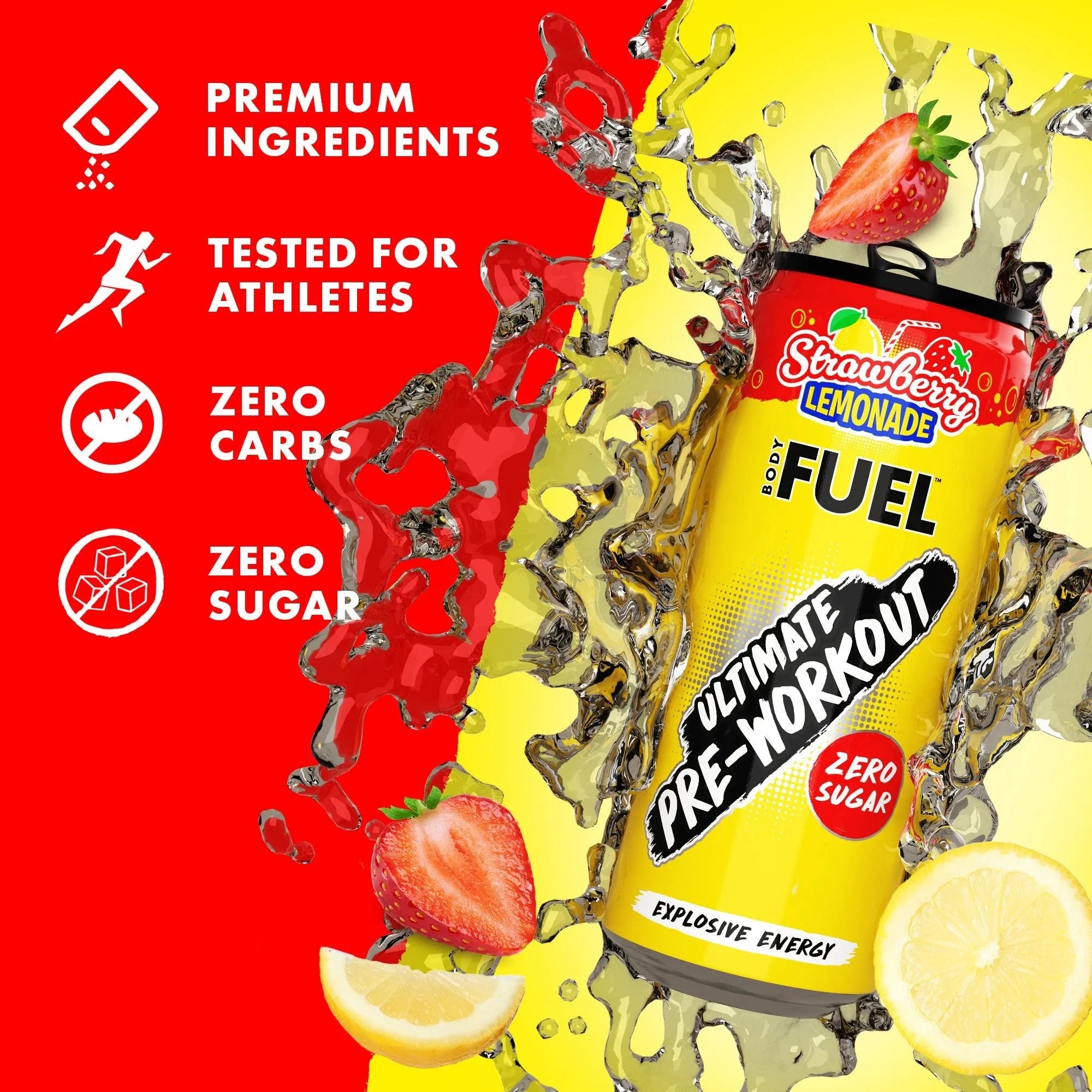 Applied Nutrition BODYFUEL™ Pre Workout Energy Drink 330ml