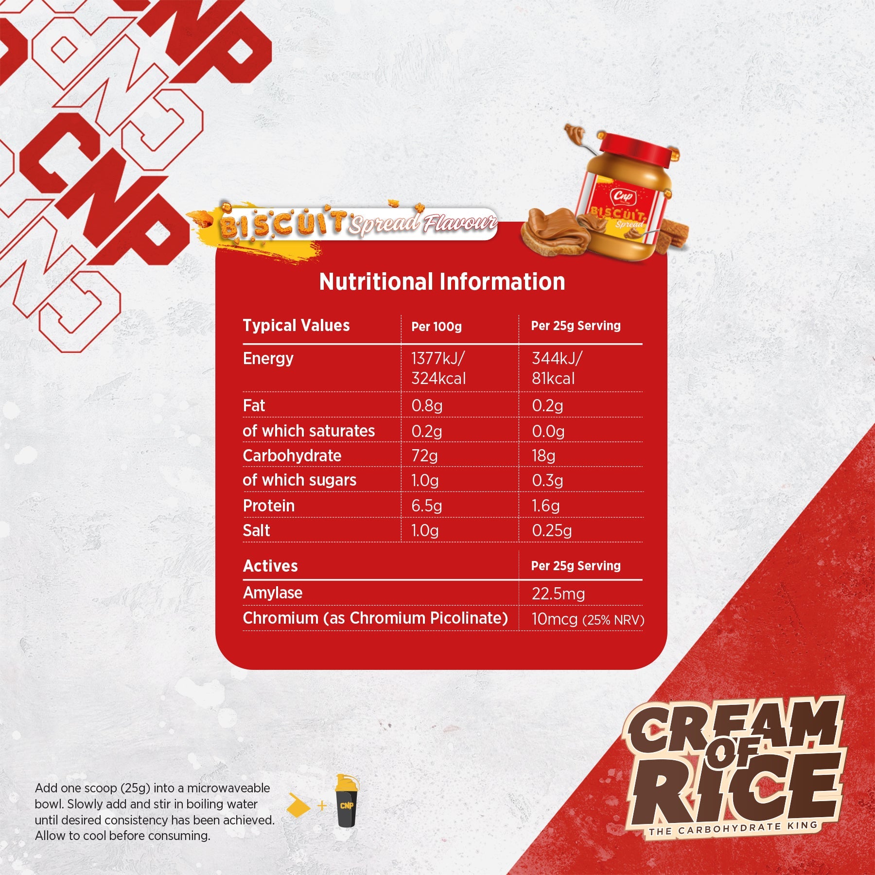 CNP Cream Of Rice 2kg