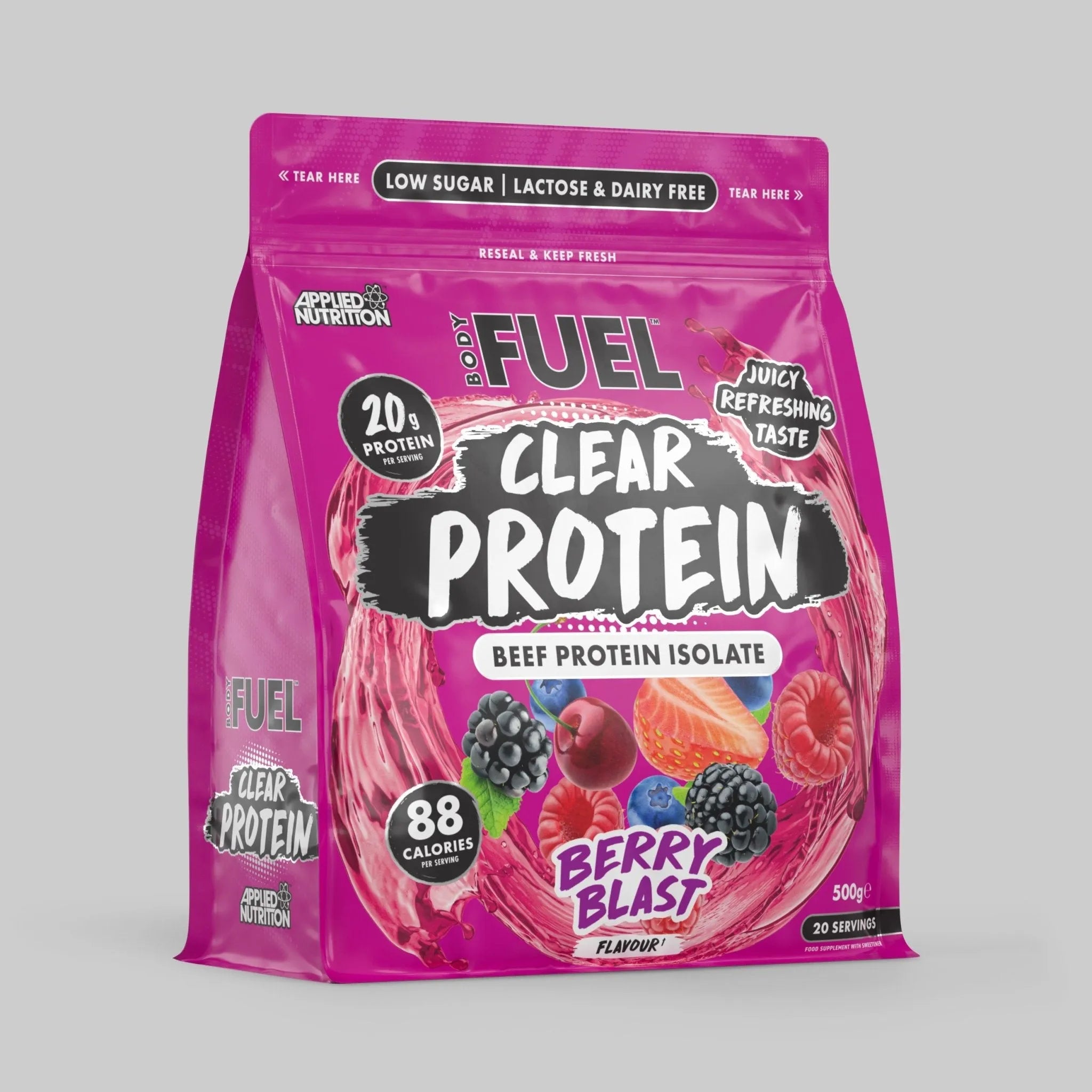 Applied Nutrition BODYFUEL Clear Beef Protein Isolate 500g (20 Servings)