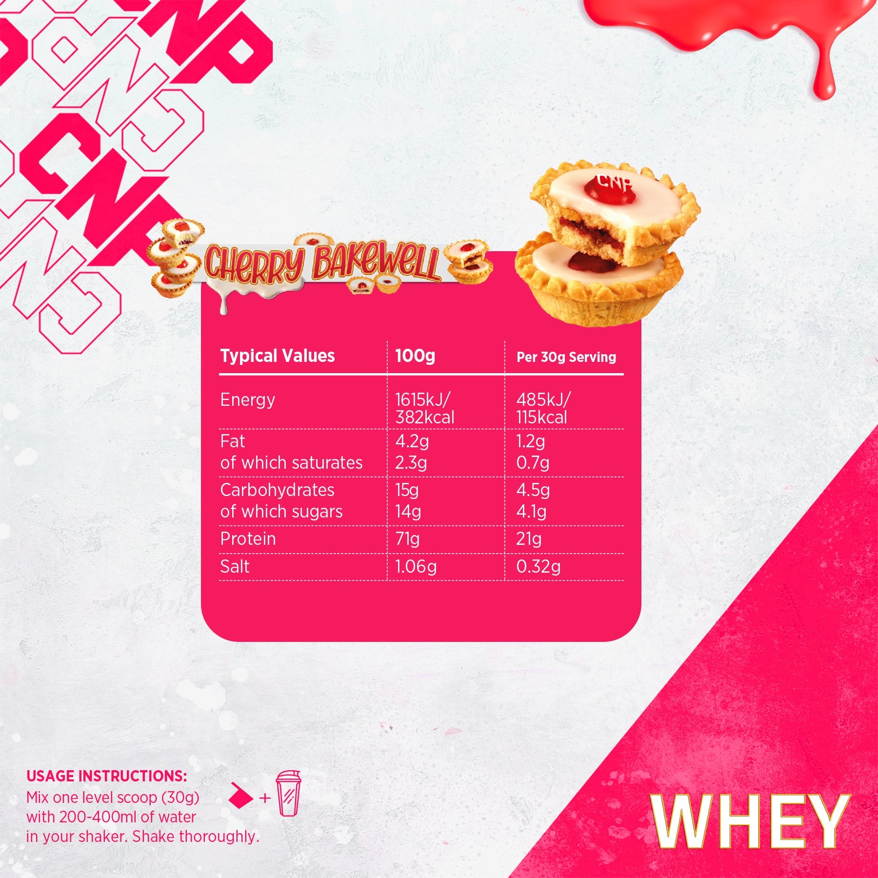 CNP Whey 900g