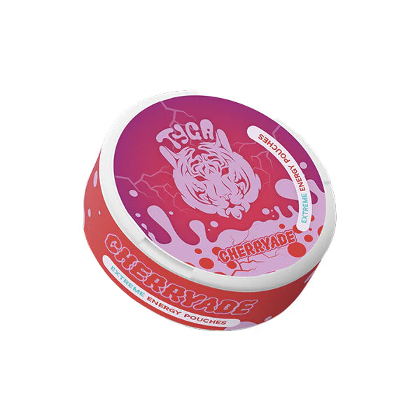 100mg Tyga Extreme Energy Caffeine Pouches - 20 Pouches Per Box