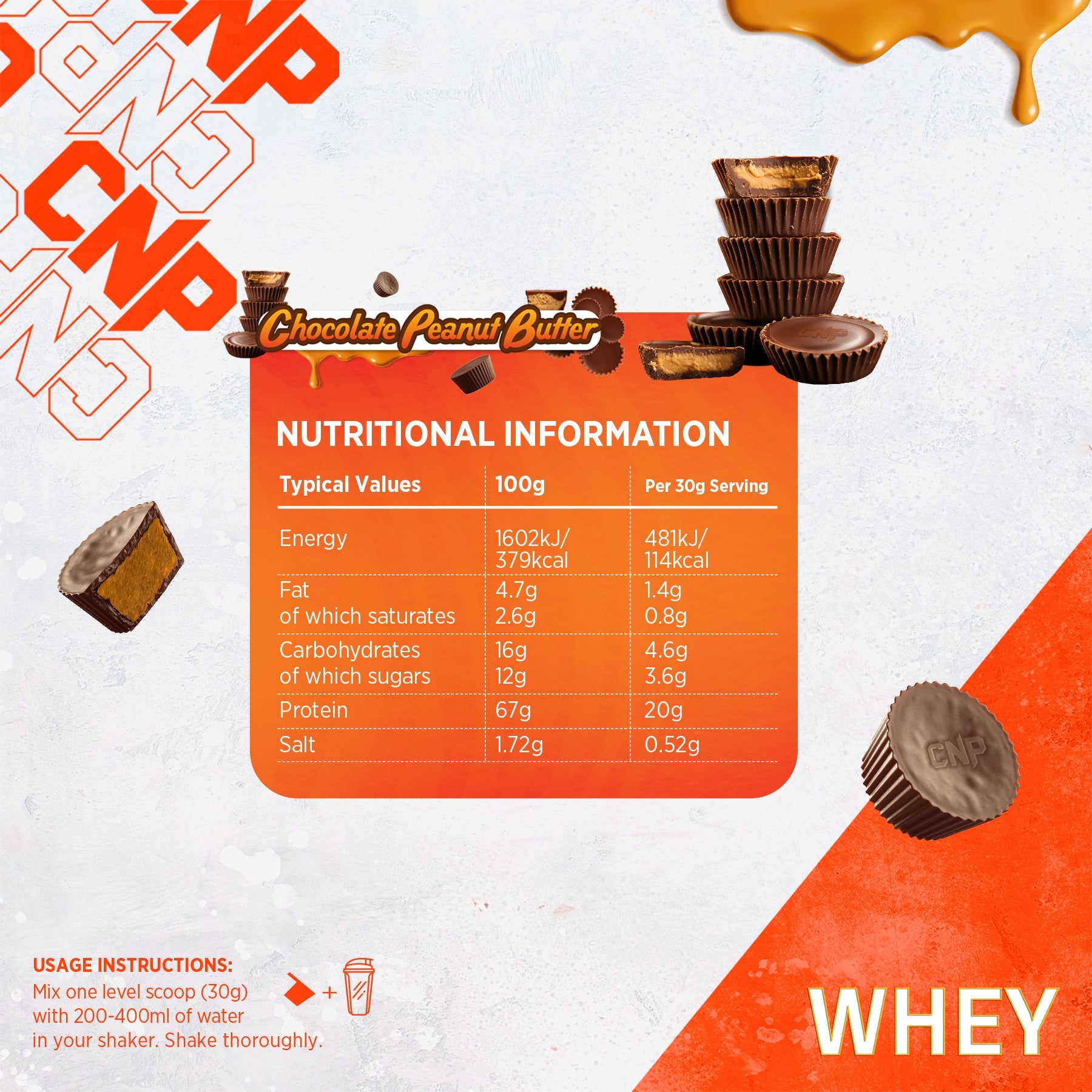CNP Whey 900g