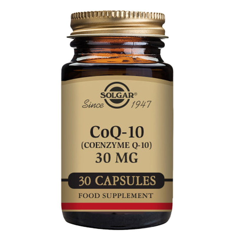 Solgar CoQ-10 (Coenzyme Q-10) 30 mg Vegetable Capsules