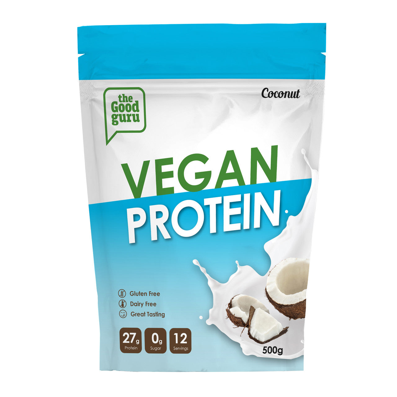 The Good Guru Vegan Protein Powder - Coconut