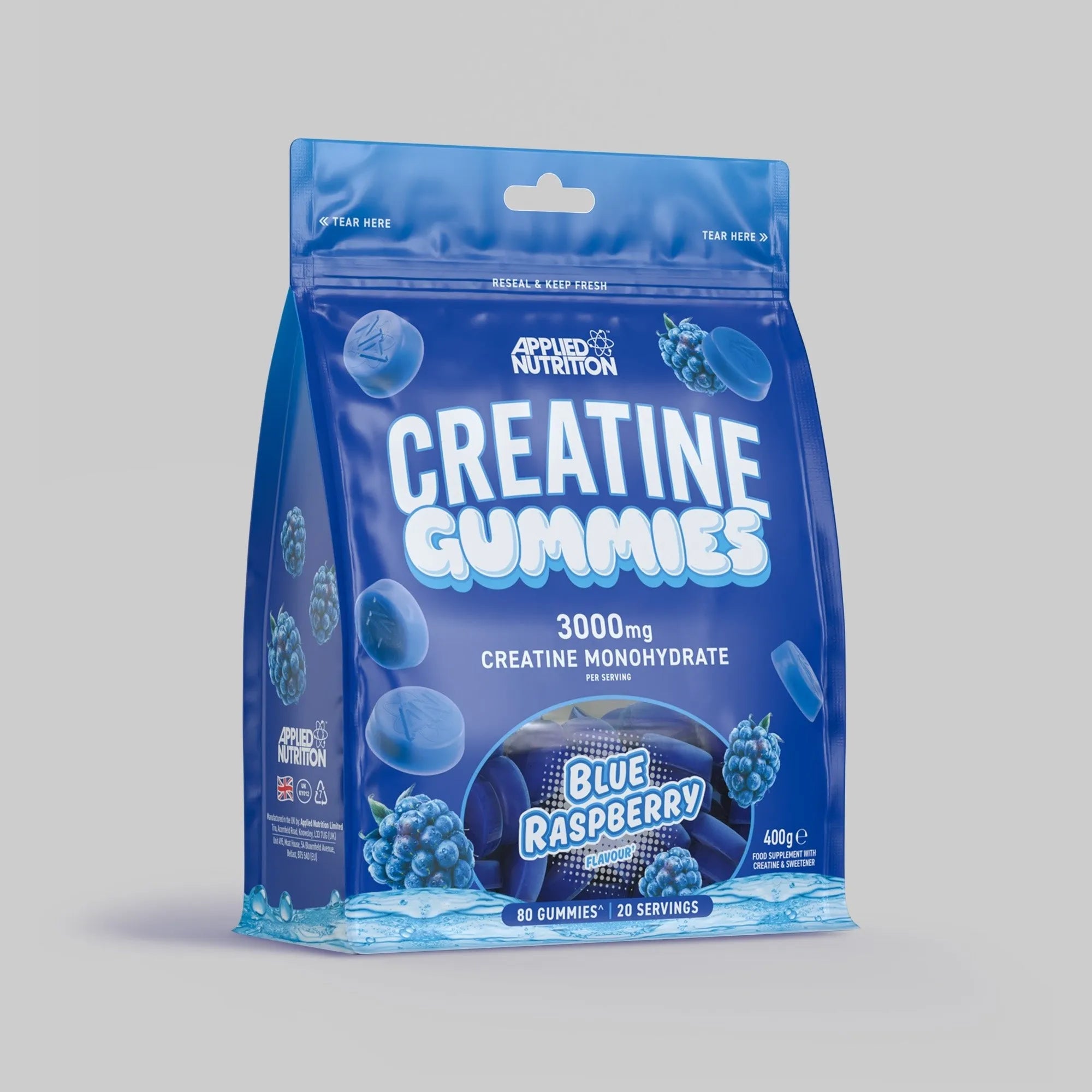 Applied Nutrition Creatine Monohydrate Gummies (20 Servings)