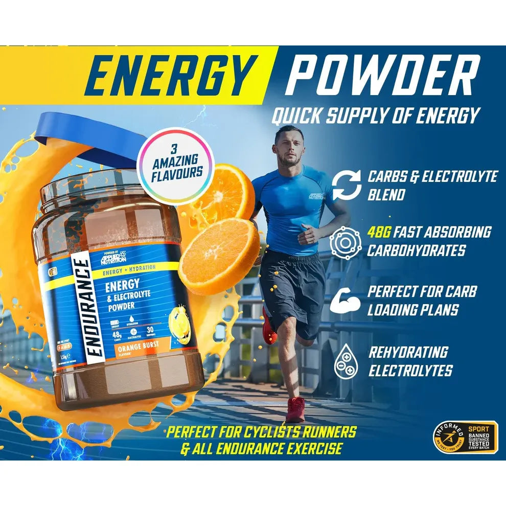 Applied Nutrition Endurance Carb & Electrolyte Sachets Sample - Energy 50g