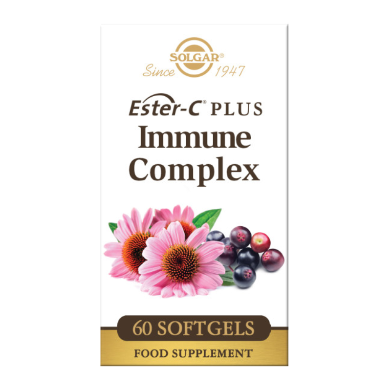 Solgar Ester-C Plus Immune Complex Softgels - Pack of 60