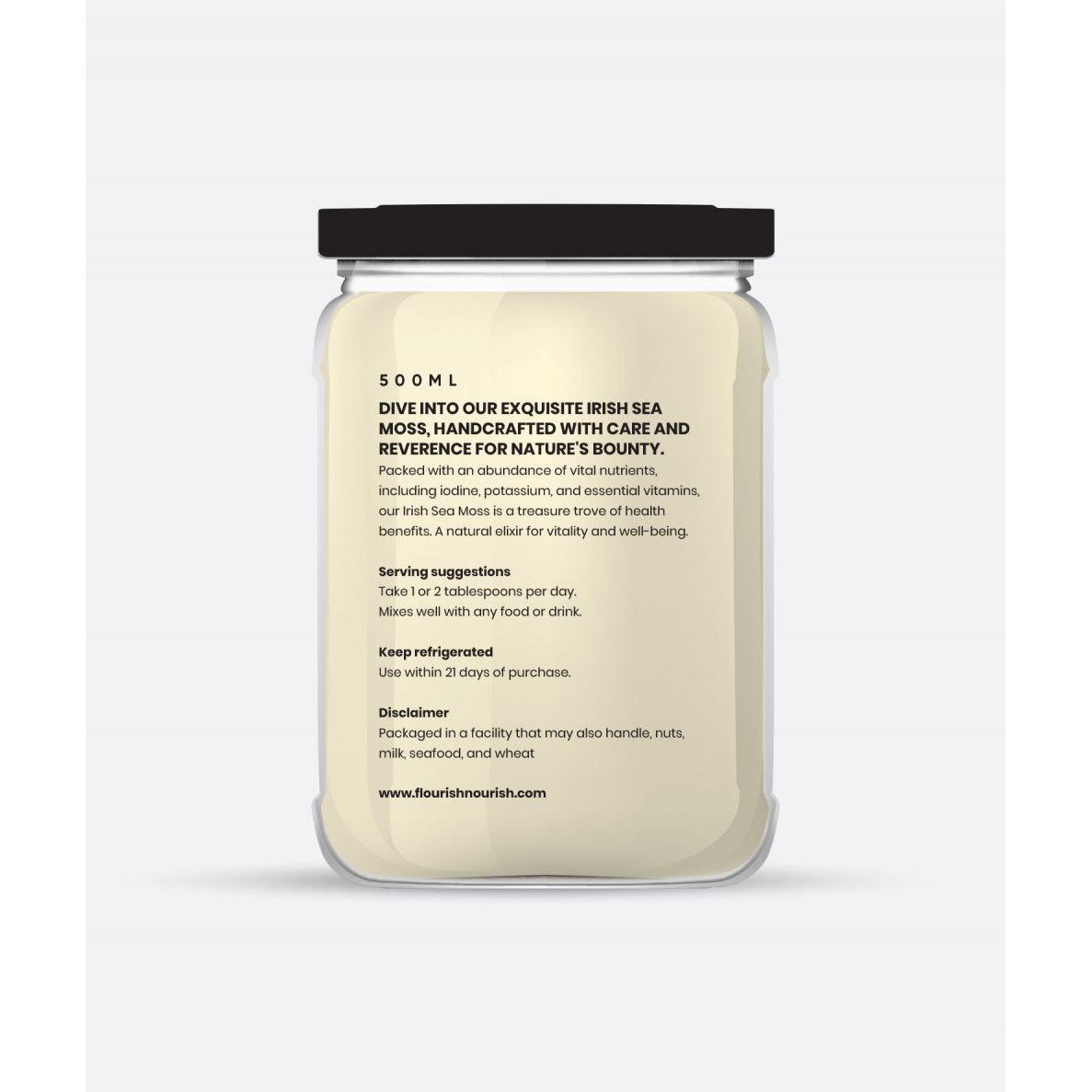 Flourish Nourish Sea Moss Gel 500g