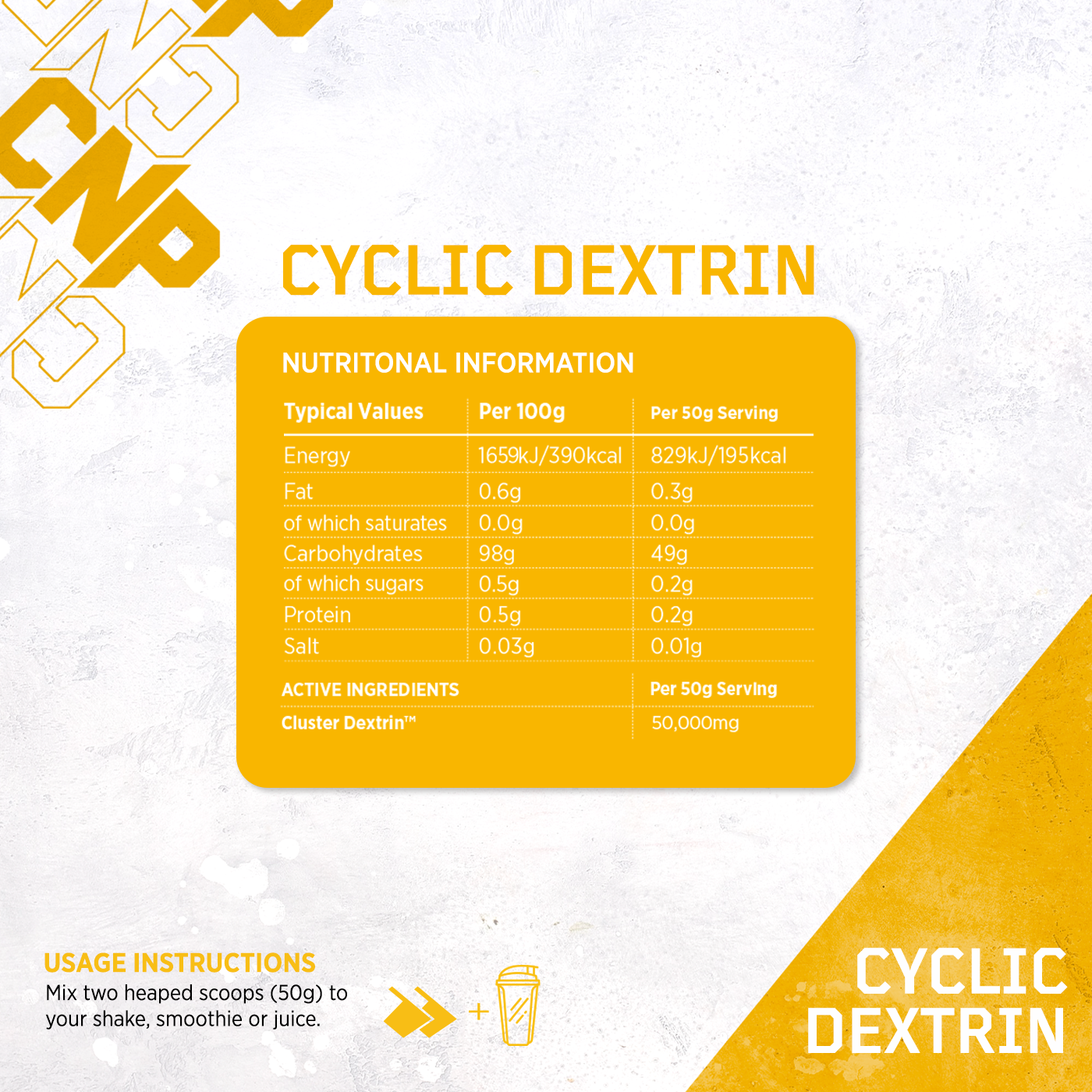 CNP Cyclic Dextrin 1kg