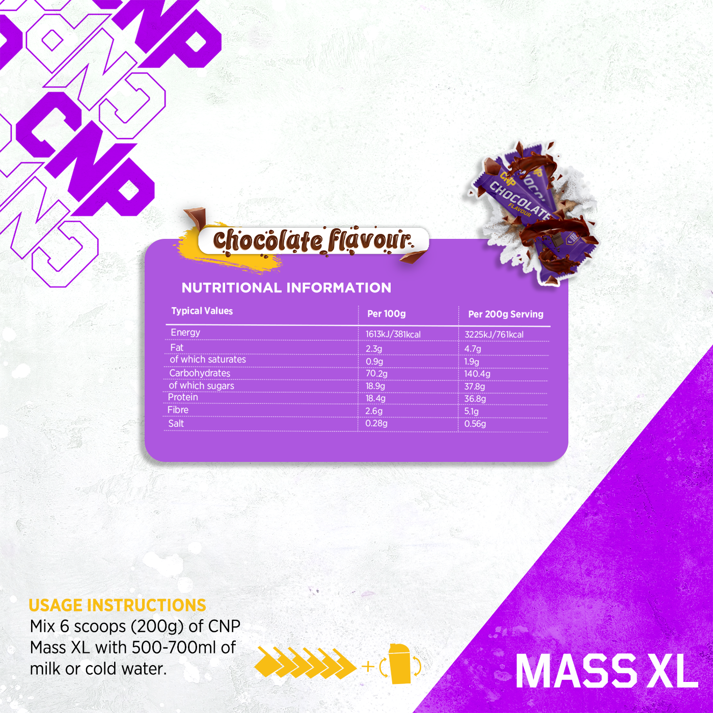 CNP Mass XL 4.8kg