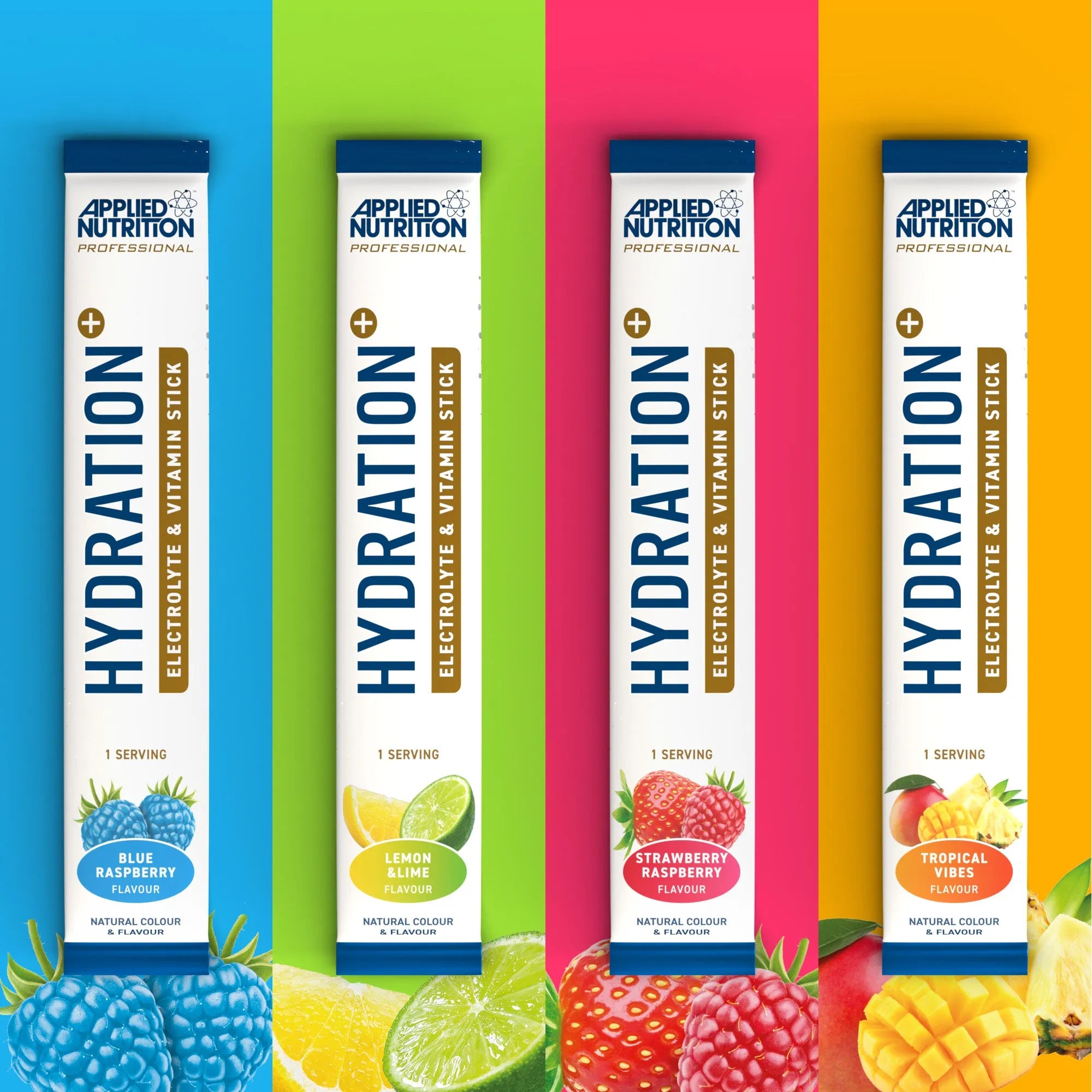 Applied Nutrition Hydration+ Electrolyte & Vitamin Powder Stick Pack (Pack of 7)