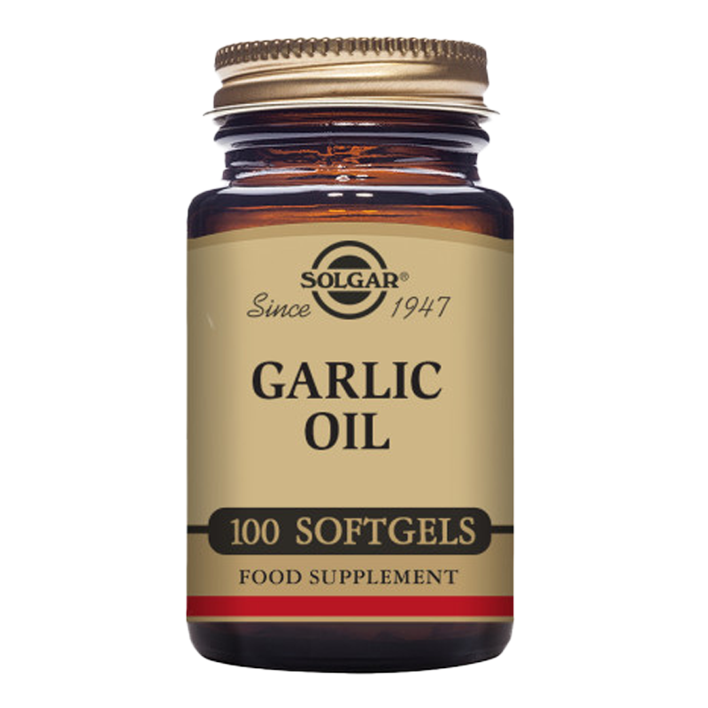 Solgar Garlic Oil Softgels - Pack of 100