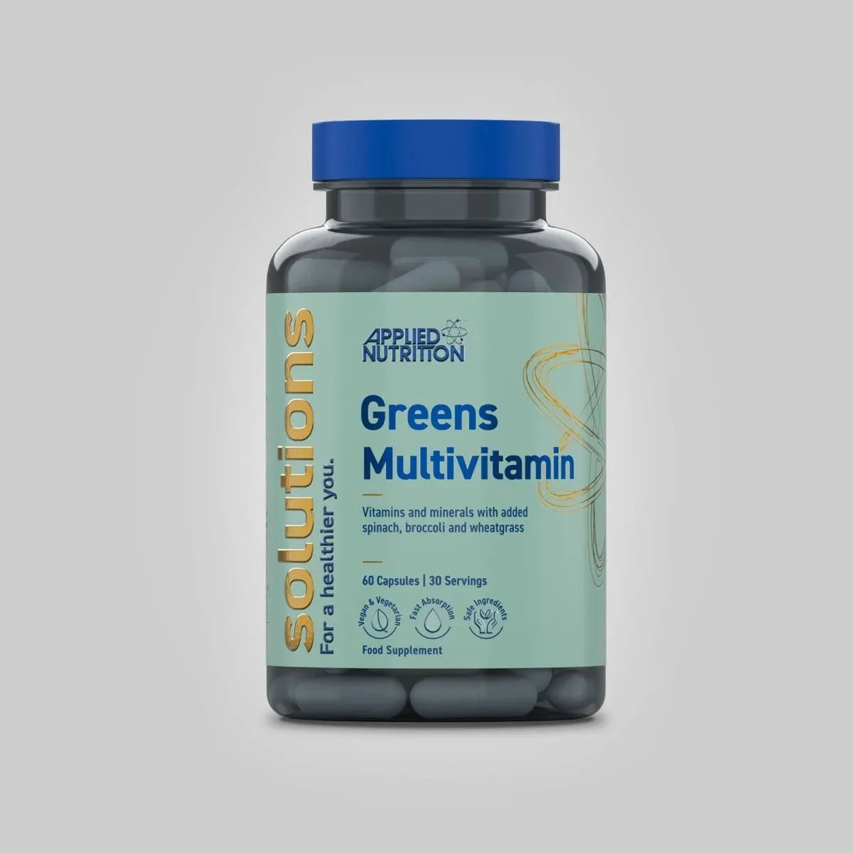 Applied Nutrition Greens Multivitamin Capsules (60 Capsules)