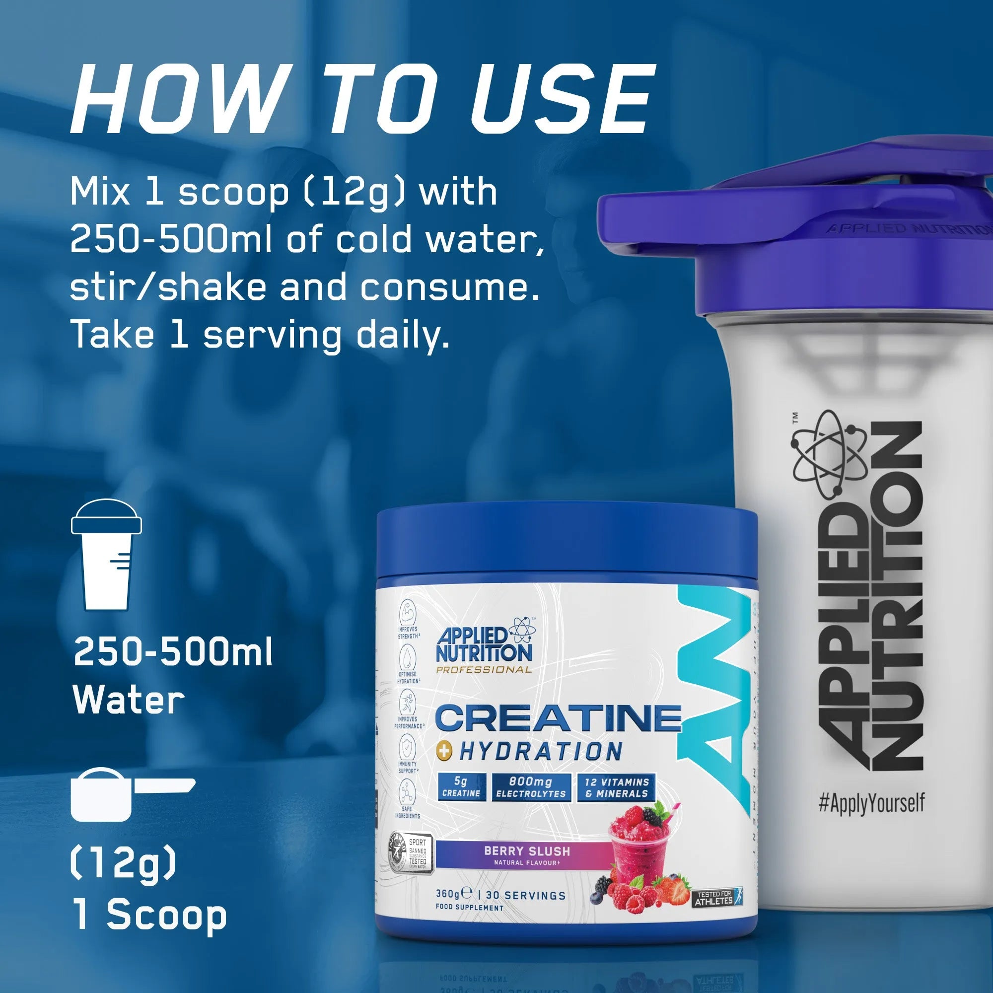 Applied Nutrition Creatine + Hydration