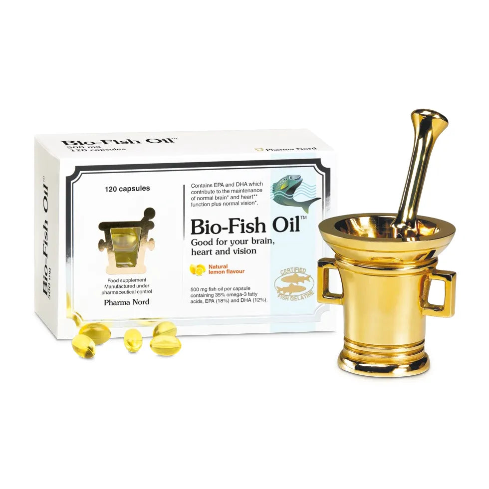 Pharma Nord Natural Omega 3 fish oil in fish gelatine