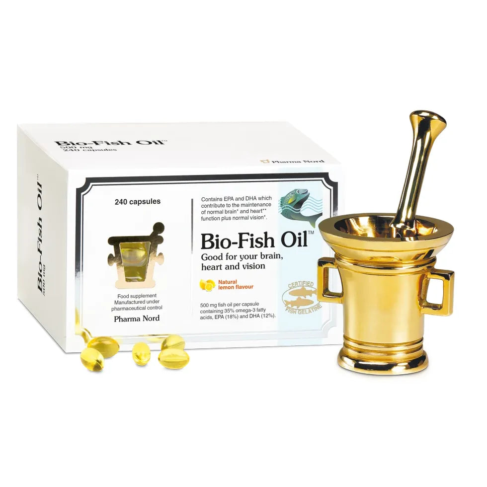 Pharma Nord Natural Omega 3 fish oil in fish gelatine