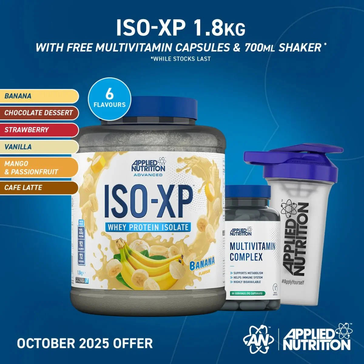 Applied Nutrition ISO-XP - Whey Protein Isolate