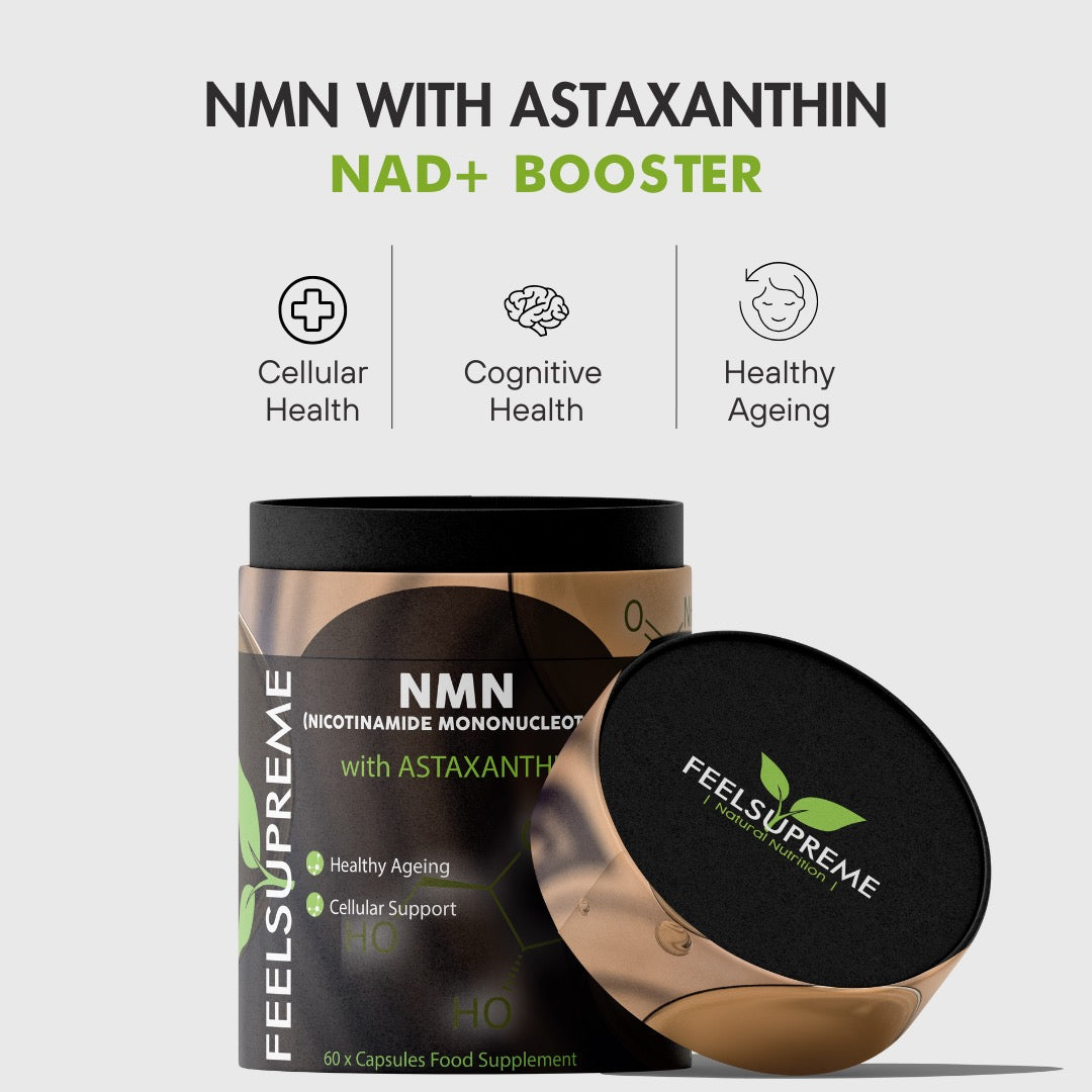 Feel Supreme NMN with Astaxanthin NAD+ Booster