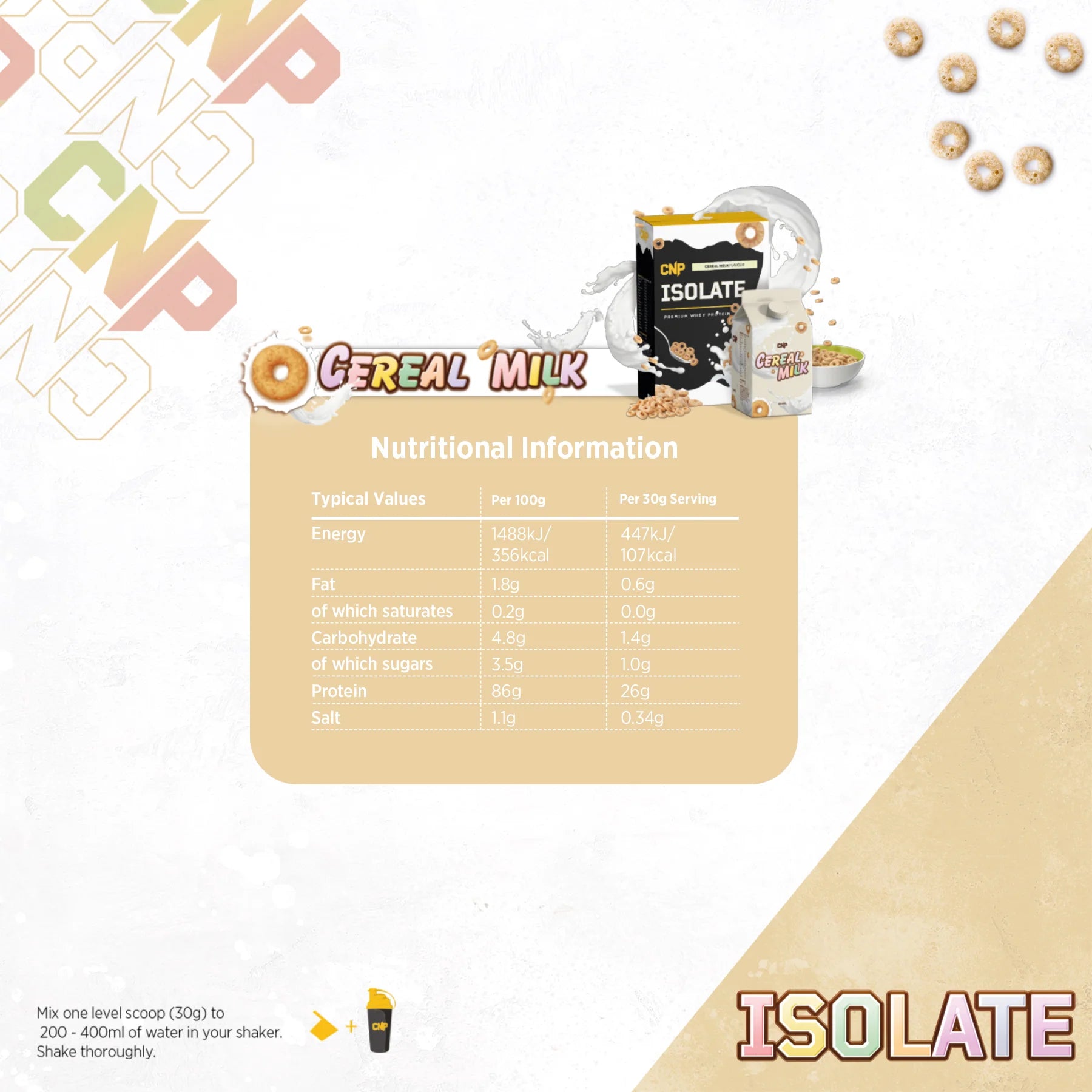 CNP Isolate V2 900g
