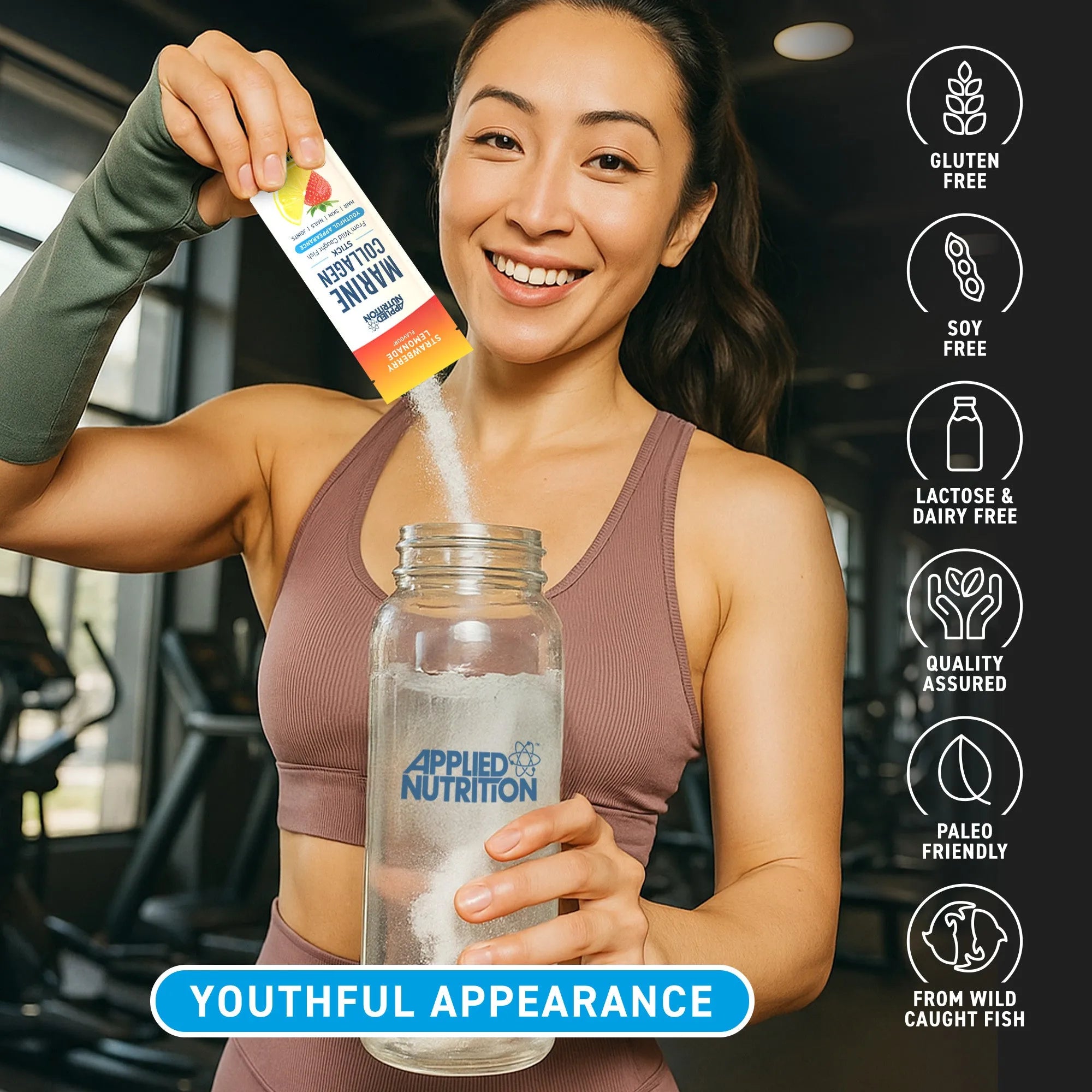 Applied Nutrition Marine Collagen Stick Pack (Pack of 10)