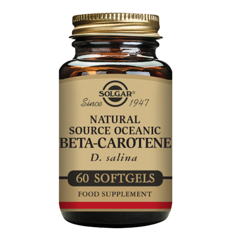 Solgar Natural Source Oceanic Beta Carotene Softgels