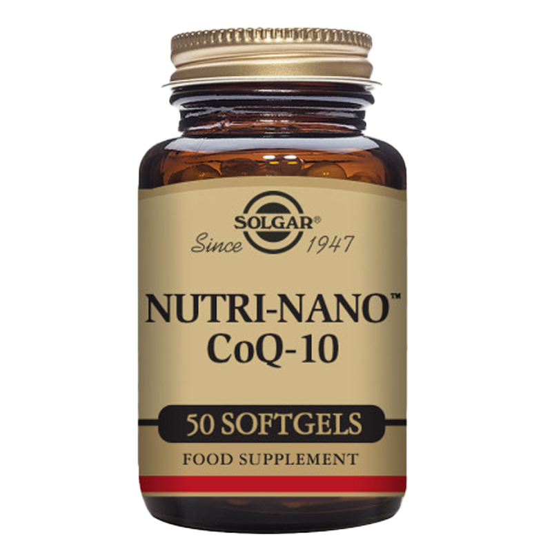 Solgar Nutri-Nano CoQ-10 3.1x Softgels - Pack of 50