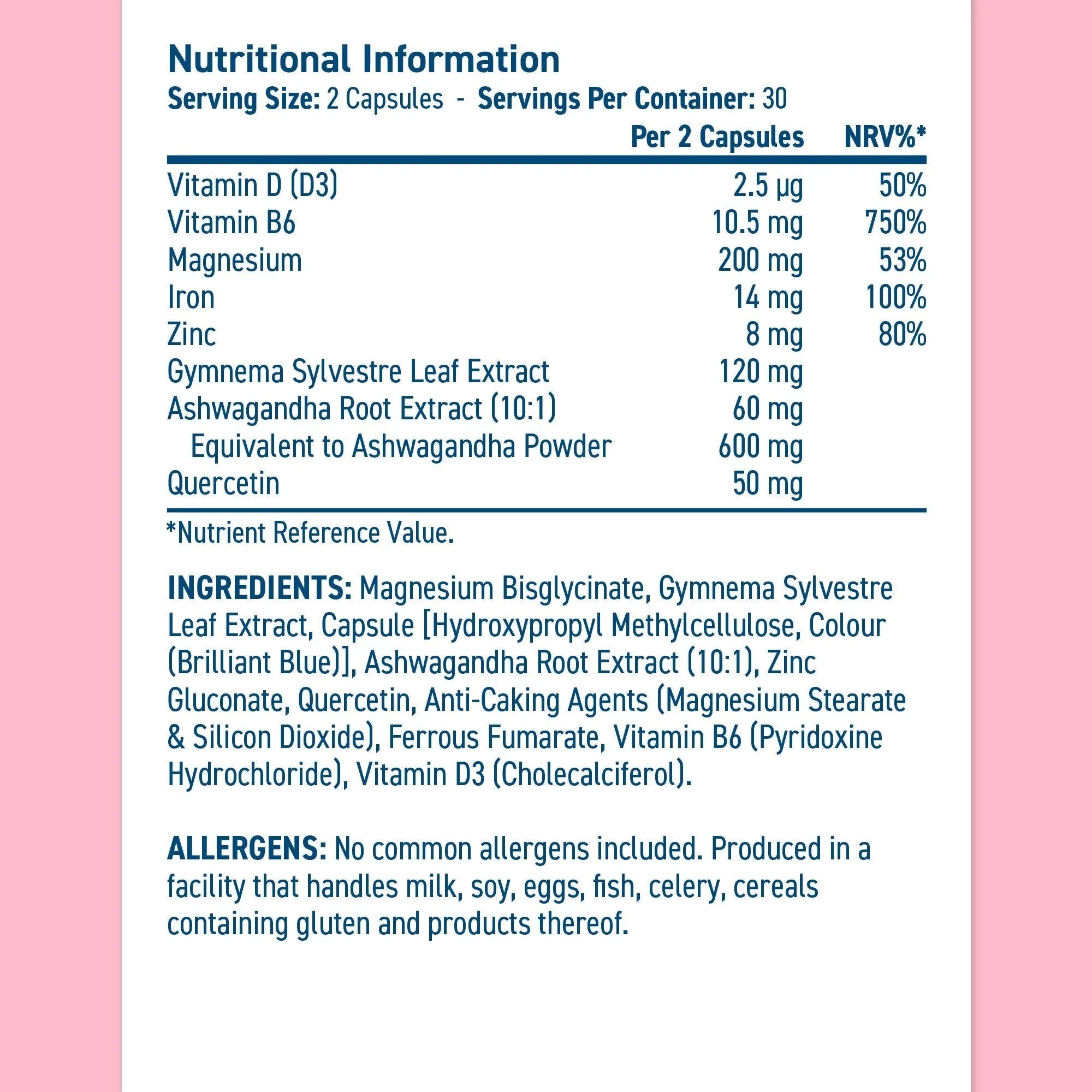Applied Nutrition Menopause Complex Capsules (60 Capsules)