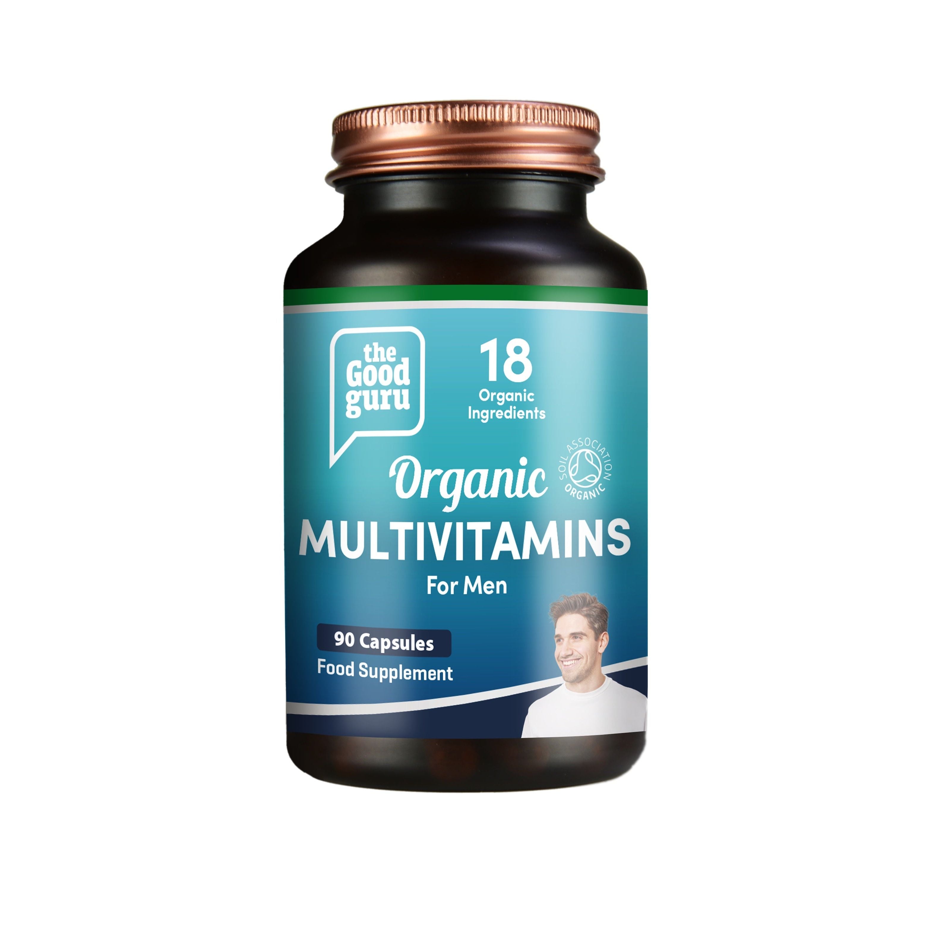 The Good Guru Mens Organic MultiVitamin