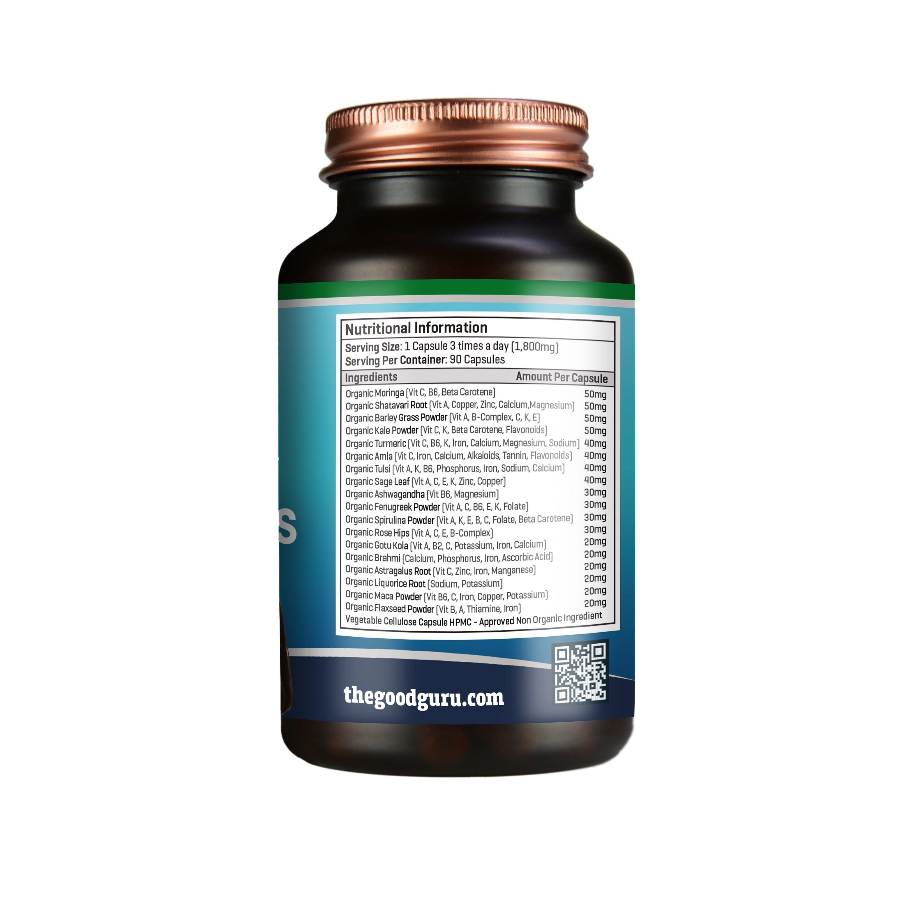 The Good Guru Womens Organic MultiVitamin