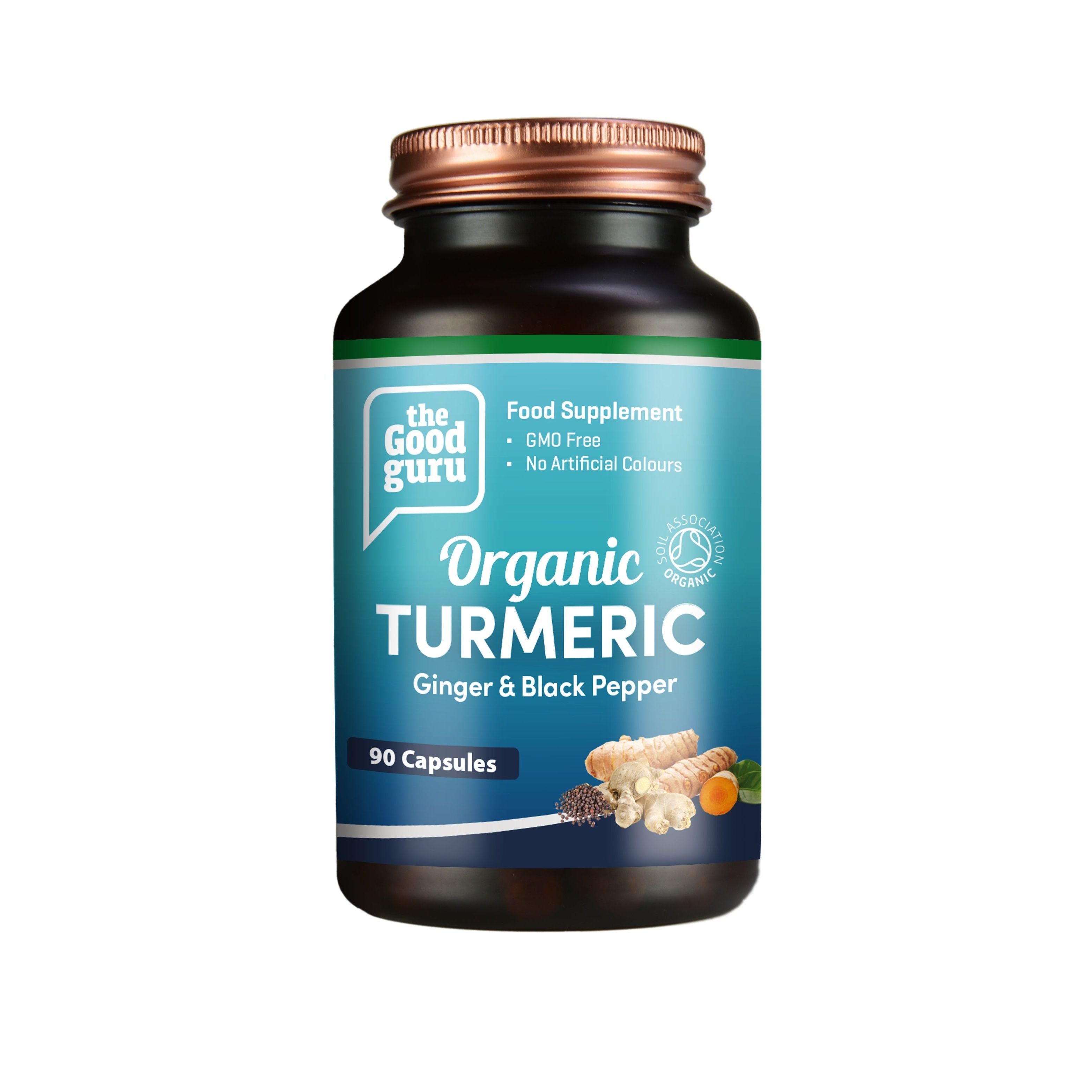The Good Guru Organic Turmeric + Ginger & Black Pepper