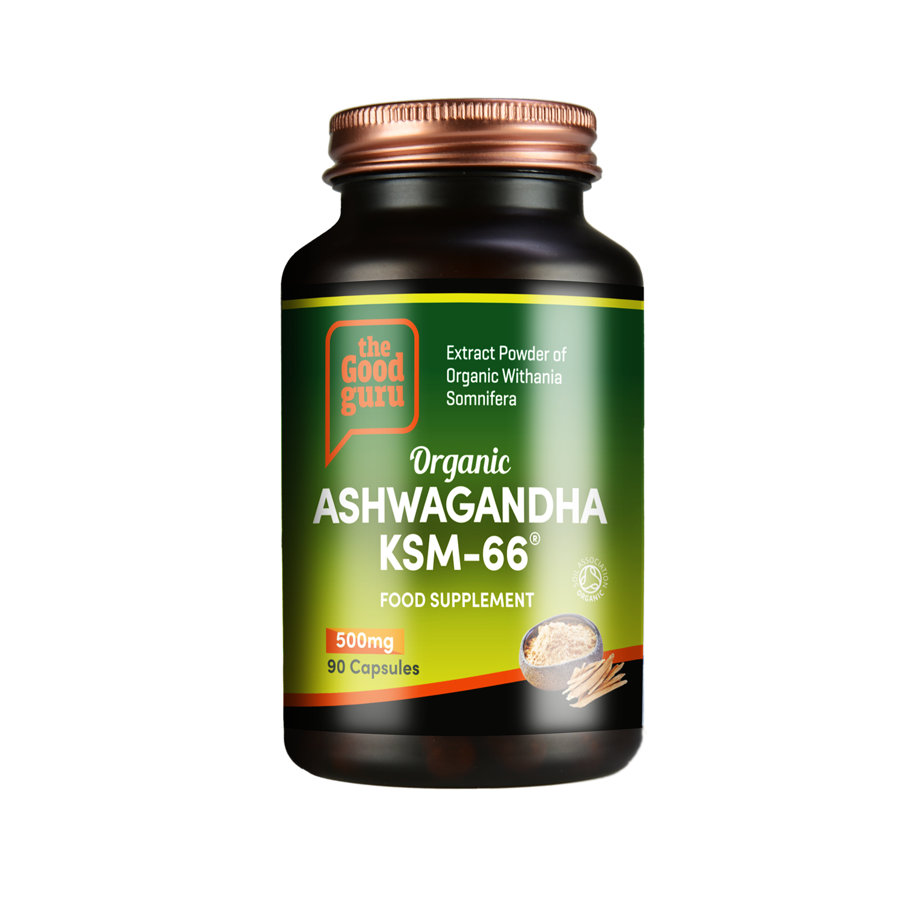 The Good Guru Organic Ashwagandha KSM-66®