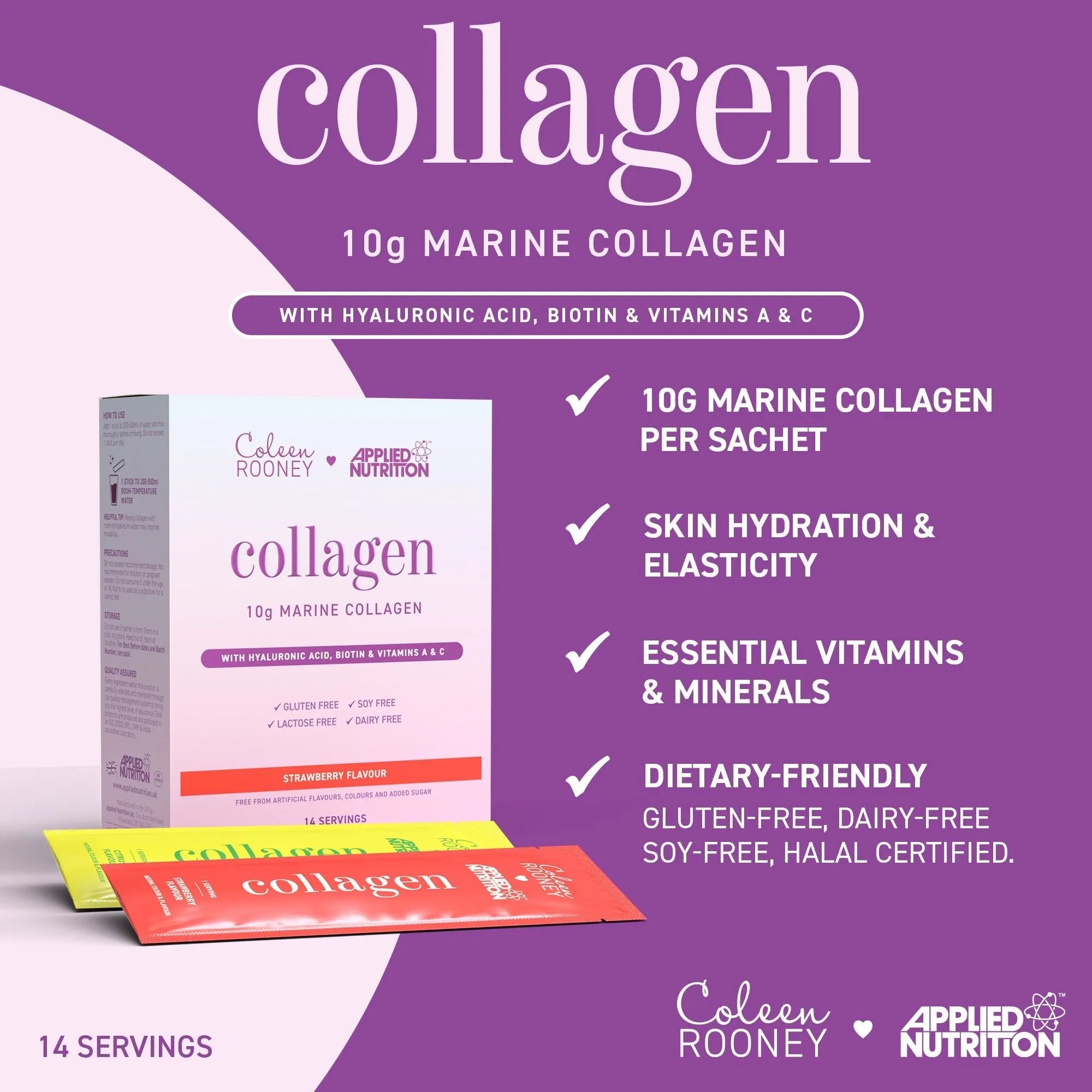 Applied Nutrition Coleen's Marine Collagen (14 Servings)