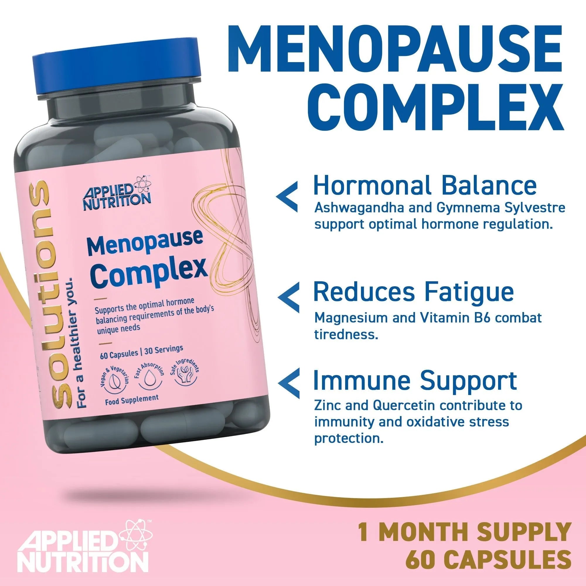 Applied Nutrition Menopause Complex Capsules (60 Capsules)