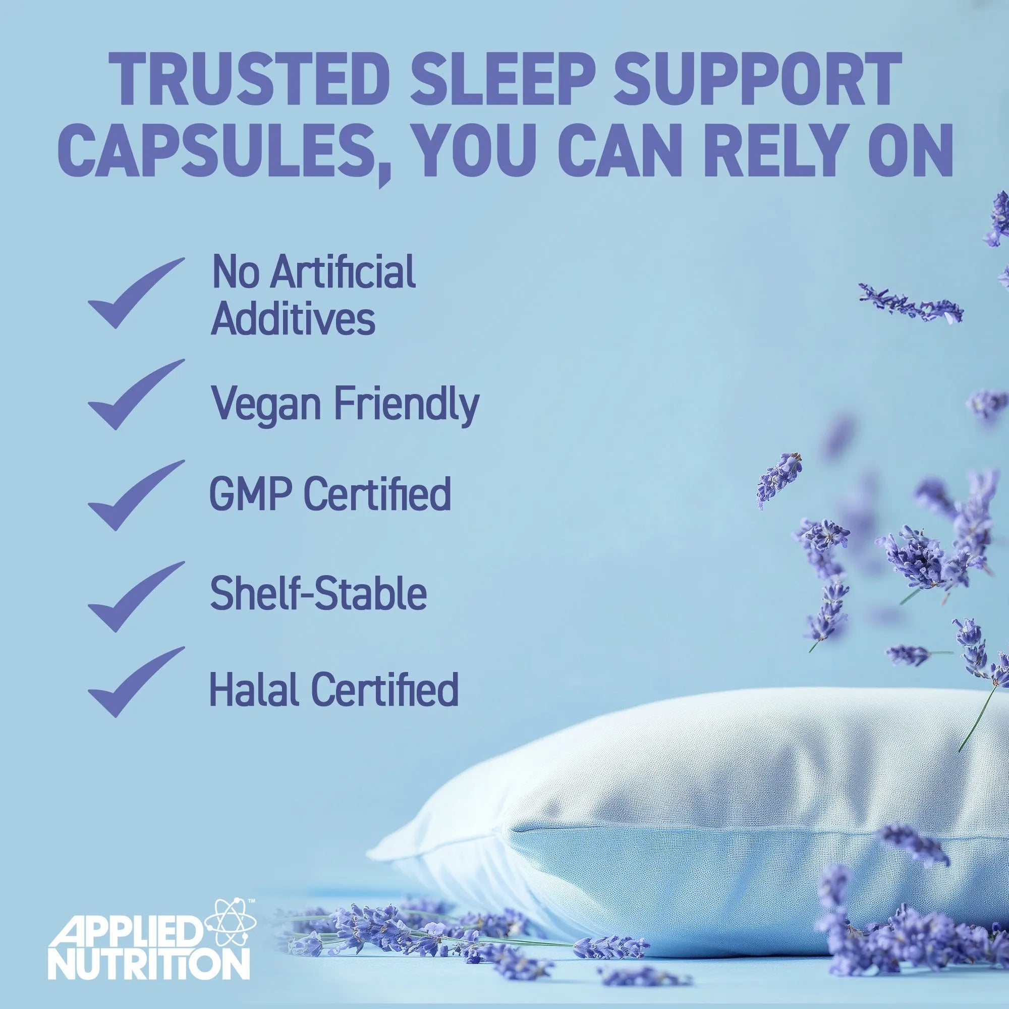 Applied Nutrition Sleep Support Capsules (60 Capsules)