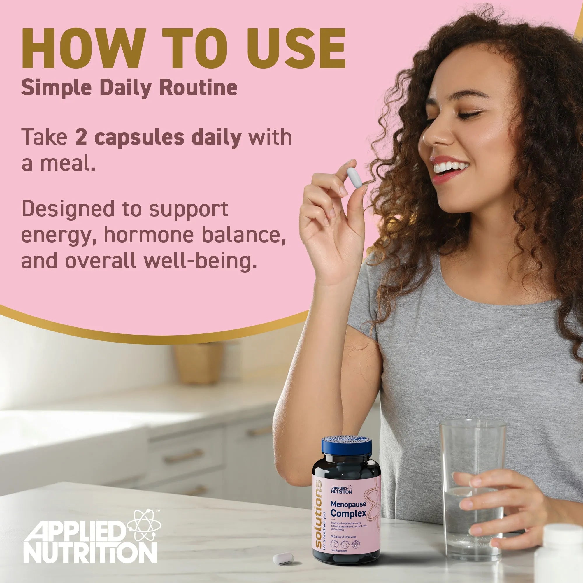 Applied Nutrition Menopause Complex Capsules (60 Capsules)