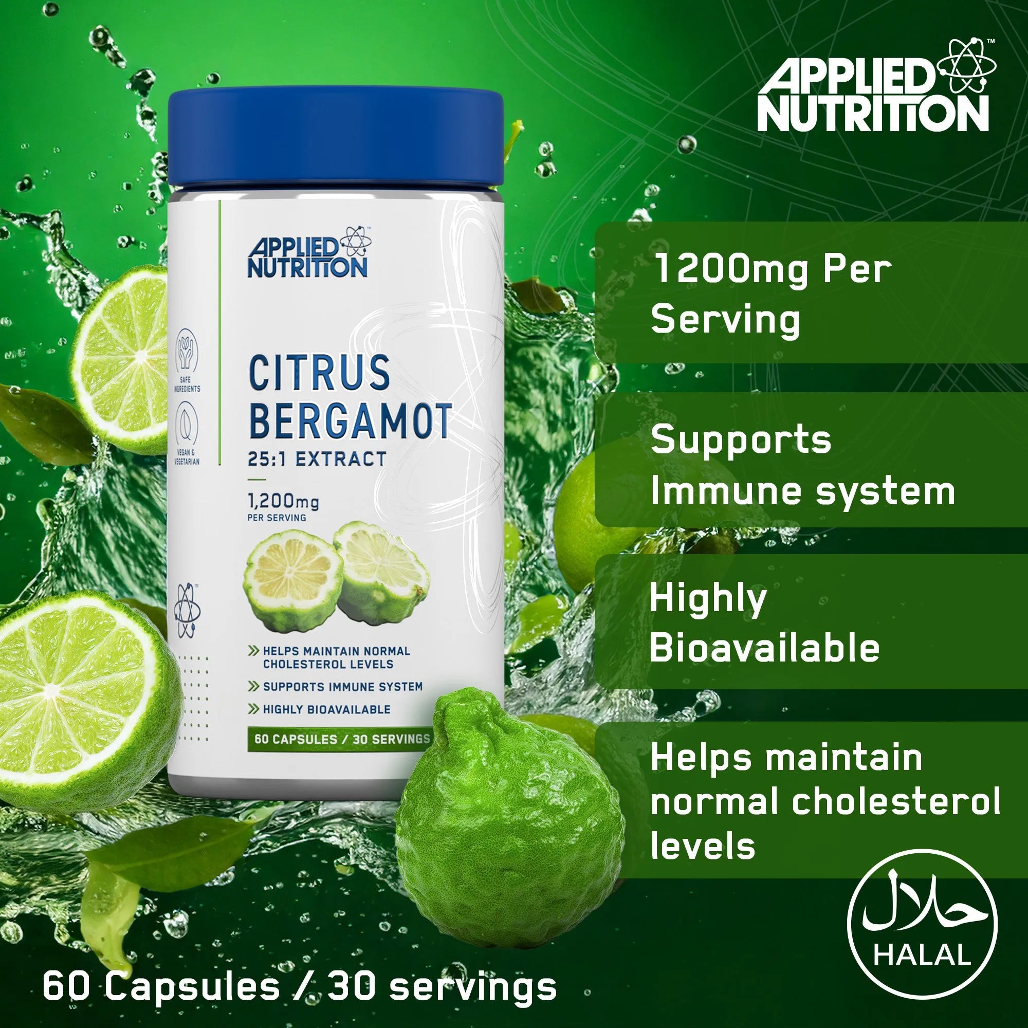 Applied Nutrition Citrus Bergamot (30 Servings)