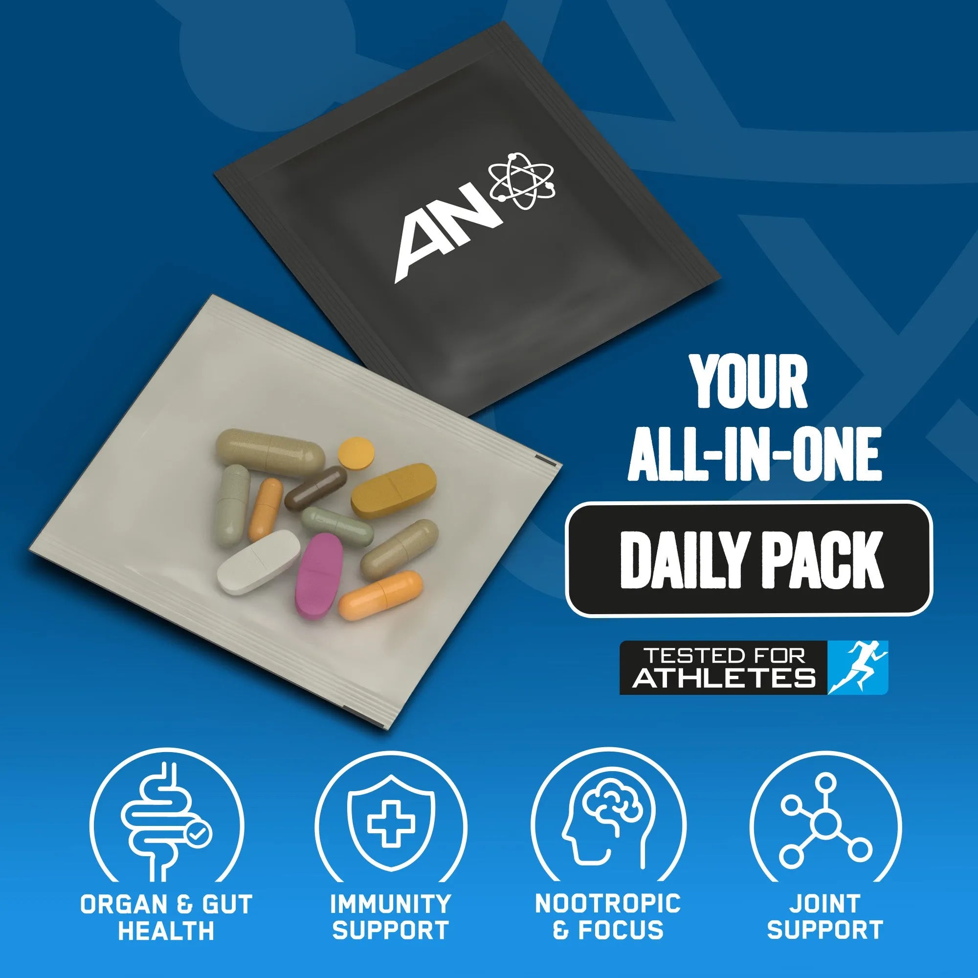 Applied Nutrition Black Stak - The Ultimate Health Pack (30 packs in each tub)