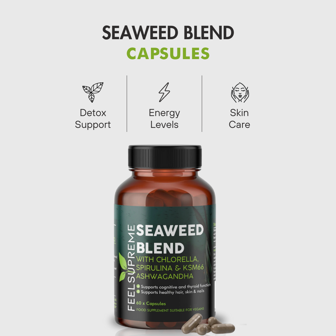 Feel Supreme Seaweed Blend | With Chlorella, Spirulina and Ashwagandha